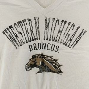 WMU distressed t-shirt